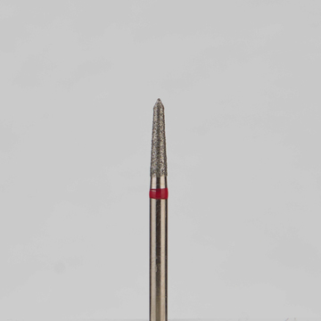 Алмазный бор турбинный стоматологический 856.314.294.060.014 «Торпеда» красная насечка d=1,4 мм (5 шт) 0