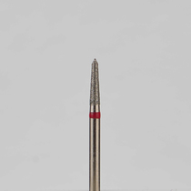 Алмазный бор турбинный стоматологический 856.314.294.060.014 «Торпеда» красная насечка d=1,4 мм (5 шт)