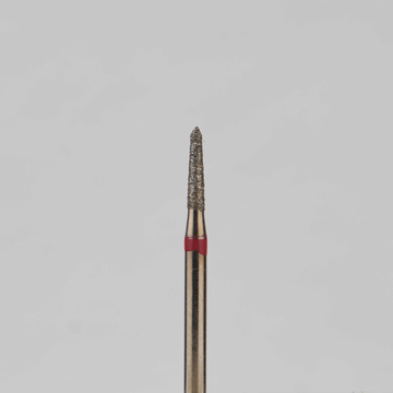 Алмазный бор турбинный стоматологический 856.314.294.060.012 «Торпеда» красная насечка d=1,2 мм (5 шт) 0