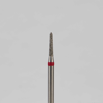 Алмазный бор турбинный стоматологический 856.314.294.060.010 «Торпеда» красная насечка d=1 мм (5 шт) 0