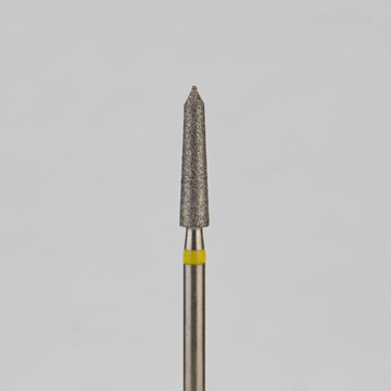 Алмазный бор турбинный стоматологический 836.314.294.100.021 «Торпеда» желтая насечка d=2,1 мм (5 шт) 0