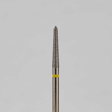 Алмазный бор турбинный стоматологический 836.314.294.100.016 «Торпеда» желтая насечка d=1,6 мм (5 шт) 0