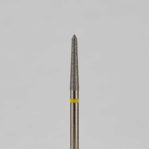 Алмазный бор турбинный стоматологический 836.314.294.100.016 «Торпеда» желтая насечка d=1,6 мм (5 шт)