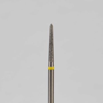 Алмазный бор турбинный стоматологический 836.314.294.100.014 «Торпеда» желтая насечка d=1,4 мм (5 шт) 0