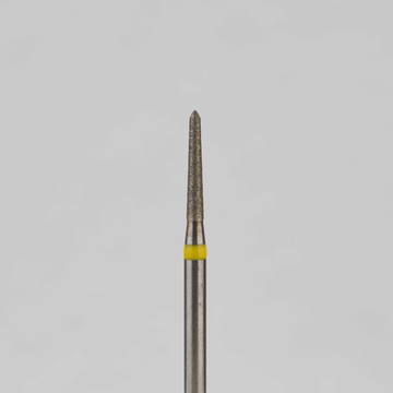 Алмазный бор турбинный стоматологический 836.314.294.080.012 «Торпеда» желтая насечка d=1,2 мм (5 шт) 0