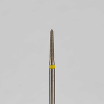Алмазный бор турбинный стоматологический 836.314.294.080.012 «Торпеда» желтая насечка d=1,2 мм (5 шт)
