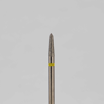 Алмазный бор турбинный стоматологический 836.314.294.060.016 «Торпеда» желтая насечка d=1,6 мм (5 шт) 0