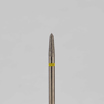 Алмазный бор турбинный стоматологический 836.314.294.060.016 «Торпеда» желтая насечка d=1,6 мм (5 шт)