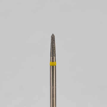 Алмазный бор турбинный стоматологический 836.314.294.060.014 «Торпеда» желтая насечка d=1,4 мм (5 шт) 0