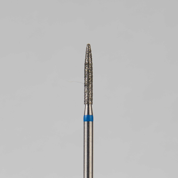 Алмазный бор турбинный стоматологический 866.314.284.100.014 «Пуля» синяя насечка d=1,4 мм (5 шт) 0