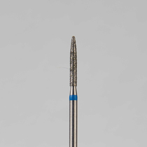 Алмазный бор турбинный стоматологический 866.314.284.100.014 «Пуля» синяя насечка d=1,4 мм (5 шт)