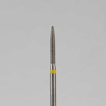 Алмазный бор турбинный стоматологический 836.314.284.100.012 «Пуля» желтая насечка d=1,2 мм (5 шт) 0