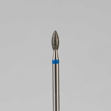 Алмазный бор турбинный стоматологический 866.315.257.045.018 «Почка» синяя насечка d=1,8 мм (5 шт) 0