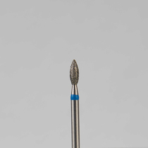 Алмазный бор турбинный стоматологический 866.314.257.045.018 «Почка» синяя насечка d=1,8 мм (5 шт)