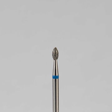 Алмазный бор турбинный стоматологический 866.314.257.030.016 «Почка» синяя насечка d=1,6 мм (5 шт) 0