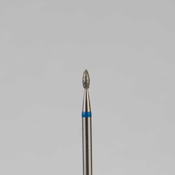 Алмазный бор турбинный стоматологический 866.314.257.030.012 «Почка» синяя насечка d=1,2 мм (5 шт) 0