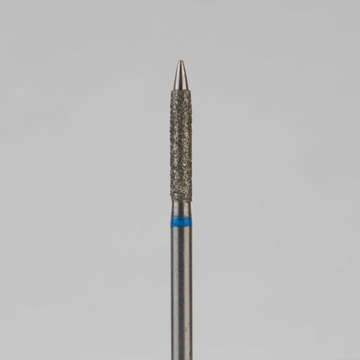 Алмазный бор турбинный стоматологический 866.314.255.100.016 «Пуля» синяя насечка d=1,6 мм (5 шт) 0