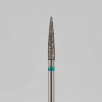 Алмазный бор турбинный стоматологический 876.314.245.115.018 «Пуля» зеленая насечка d=1,8 мм (5 шт)