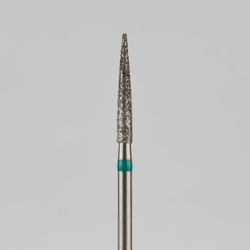 Алмазный бор турбинный стоматологический 876.314.245.115.016 «Пуля» зеленая насечка d=1,6 мм (5 шт) 0