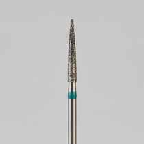Алмазный бор турбинный стоматологический 876.314.245.115.016 «Пуля» зеленая насечка d=1,6 мм (5 шт)