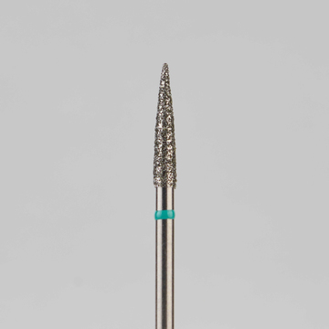 Алмазный бор турбинный стоматологический 876.314.245.100.018 «Пуля» зеленая насечка d=1,8 мм (5 шт) 0