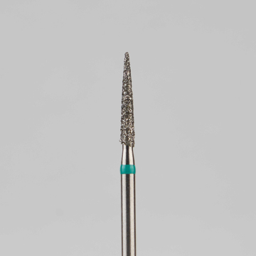 Алмазный бор турбинный стоматологический 876.314.245.100.014 «Пуля» зеленая насечка d=1,4 мм (5 шт) 0