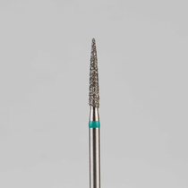 Алмазный бор турбинный стоматологический 876.314.245.100.014 «Пуля» зеленая насечка d=1,4 мм (5 шт)