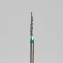 Алмазный бор турбинный стоматологический 876.314.245.100.012 «Пуля» зеленая насечка d=1,2 мм (5 шт)