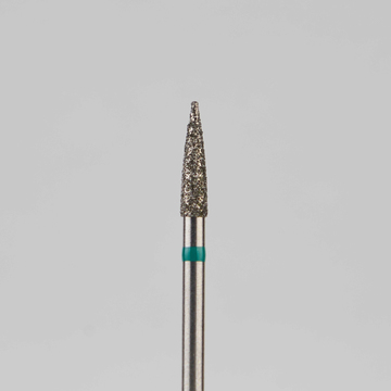 Алмазный бор турбинный стоматологический 876.314.245.080.018 «Пуля» зеленая насечка d=1,8 мм (5 шт) 0