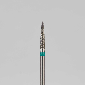 Алмазный бор турбинный стоматологический 876.314.245.080.014 «Пуля» зеленая насечка d=1,4 мм (5 шт) 0