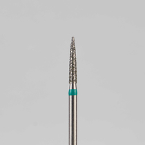 Алмазный бор турбинный стоматологический 876.314.245.080.014 «Пуля» зеленая насечка d=1,4 мм (5 шт)