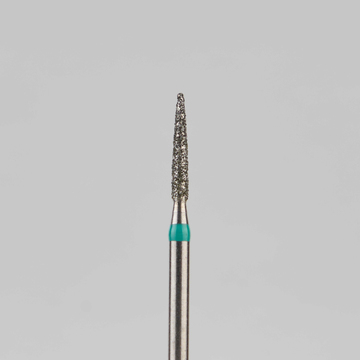 Алмазный бор турбинный стоматологический 876.314.245.080.012 «Пуля» зеленая насечка d=1,2 мм (5 шт) 0