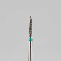 Алмазный бор турбинный стоматологический 876.314.245.080.012 «Пуля» зеленая насечка d=1,2 мм (5 шт)