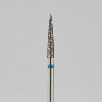Алмазный бор турбинный стоматологический 866.314.245.115.018 «Пуля» синяя насечка d=1,8 мм (5 шт) 0