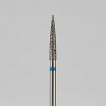 Алмазный бор турбинный стоматологический 866.314.245.115.018 «Пуля» синяя насечка d=1,8 мм (5 шт)