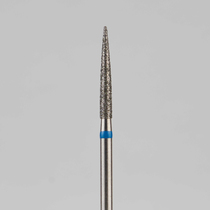 Алмазный бор турбинный стоматологический 866.314.245.115.016 «Пуля» синяя насечка d=1,6 мм (5 шт)
