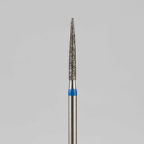 Алмазный бор турбинный стоматологический 866.314.245.115.014 «Пуля» синяя насечка d=1,4 мм (5 шт)