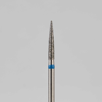 Алмазный бор турбинный стоматологический 866.314.245.100.016 «Пуля» синяя насечка d=1,6 мм (5 шт)