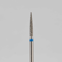 Алмазный бор турбинный стоматологический 866.314.245.100.014 «Пуля» синяя насечка d=1,4 мм (5 шт)