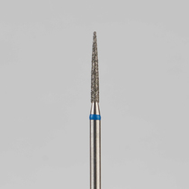 Алмазный бор турбинный стоматологический 866.314.245.100.012 «Пуля» синяя насечка d=1,2 мм (5 шт)