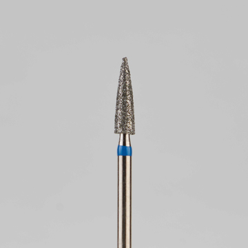 Алмазный бор турбинный стоматологический 866.314.245.080.023 «Пуля» синяя насечка d=2,3 мм (5 шт) 0