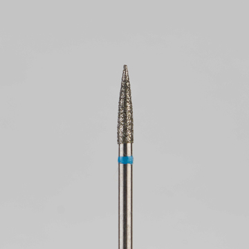 Алмазный бор турбинный стоматологический 866.314.245.080.018 «Пуля» синяя насечка d=1,8 мм (5 шт) 0