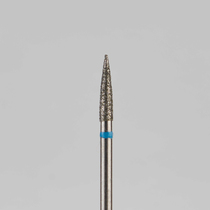 Алмазный бор турбинный стоматологический 866.314.245.080.018 «Пуля» синяя насечка d=1,8 мм (5 шт)