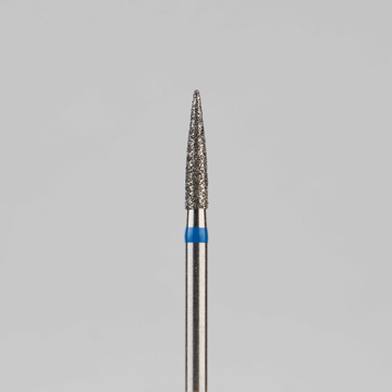 Алмазный бор турбинный стоматологический 866.314.245.080.016 «Пуля» синяя насечка d=1,6 мм (5 шт) 0