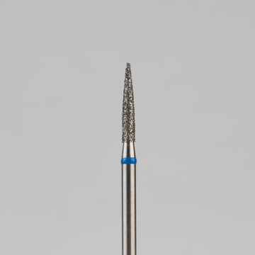 Алмазный бор турбинный стоматологический 866.314.245.080.014 «Пуля» синяя насечка d=1,4 мм (5 шт) 0