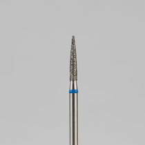 Алмазный бор турбинный стоматологический 866.314.245.080.014 «Пуля» синяя насечка d=1,4 мм (5 шт)