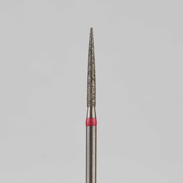 Алмазный бор турбинный стоматологический 856.314.245.115.014 «Пуля» красная насечка d=1,4 мм (5 шт) 0
