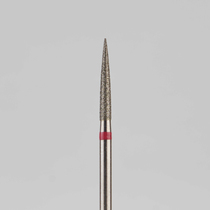 Алмазный бор турбинный стоматологический 856.314.245.100.014 «Пуля» красная насечка d=1,4 мм (5 шт)