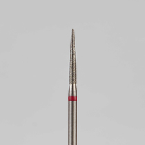 Алмазный бор турбинный стоматологический 856.314.245.100.012 «Пуля» красная насечка d=1,2 мм (5 шт)