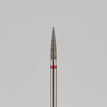 Алмазный бор турбинный стоматологический 856.314.245.080.014 «Пуля» красная насечка d=1,4 мм (5 шт)